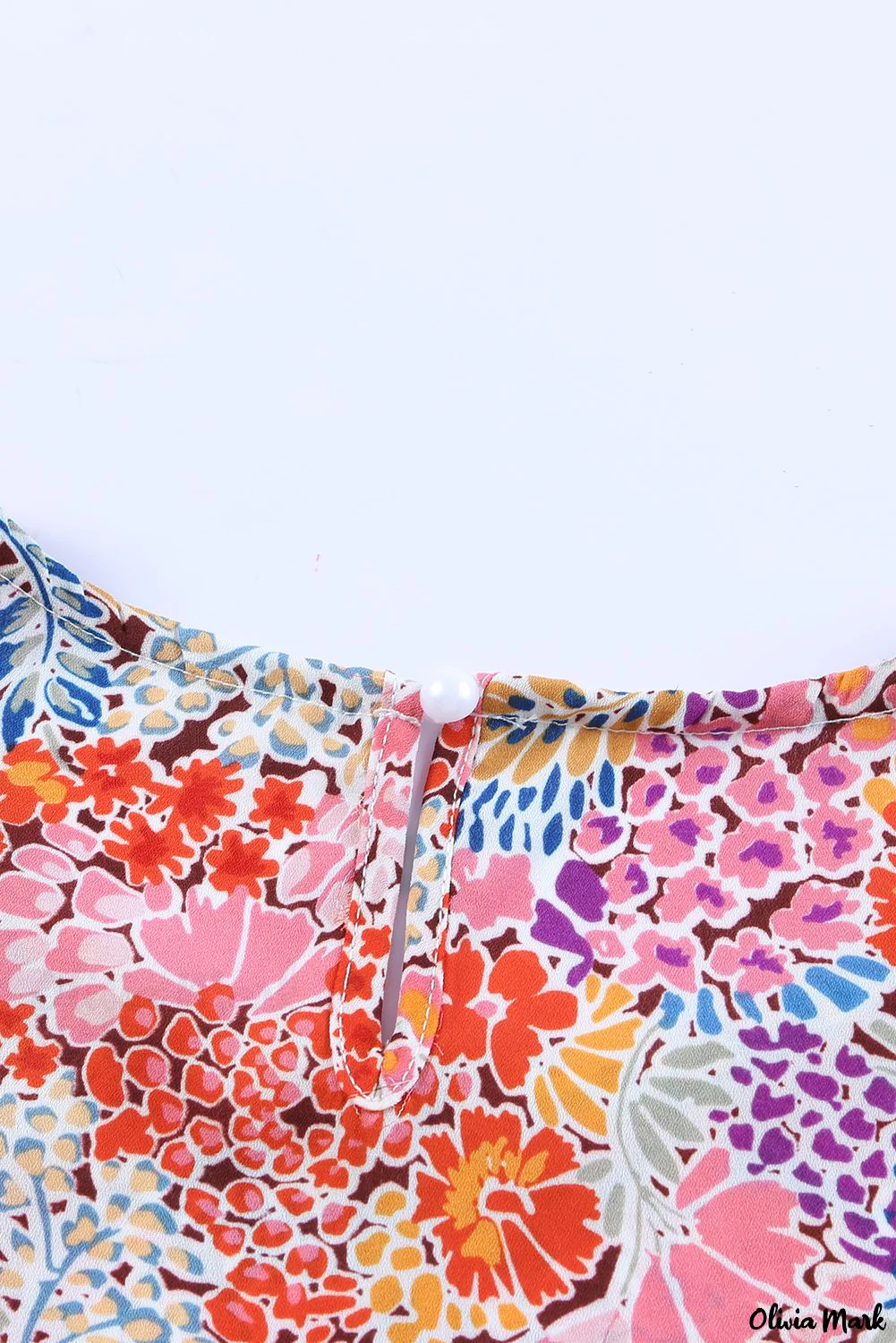 Deanwangkt - Bohemian Floral Long Sleeve V-Neck Blouse - Deanwangkt