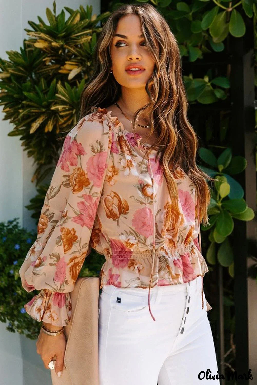 Deanwangkt - Floral off-the-shoulder blouse - Deanwangkt