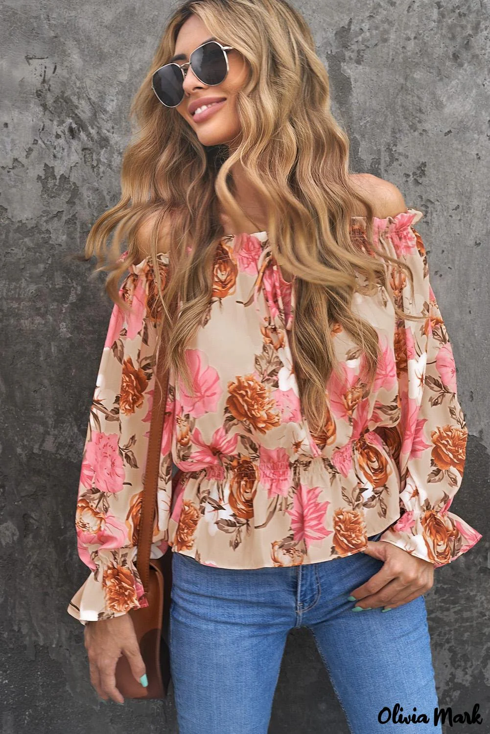Deanwangkt - Floral off-the-shoulder blouse - Deanwangkt