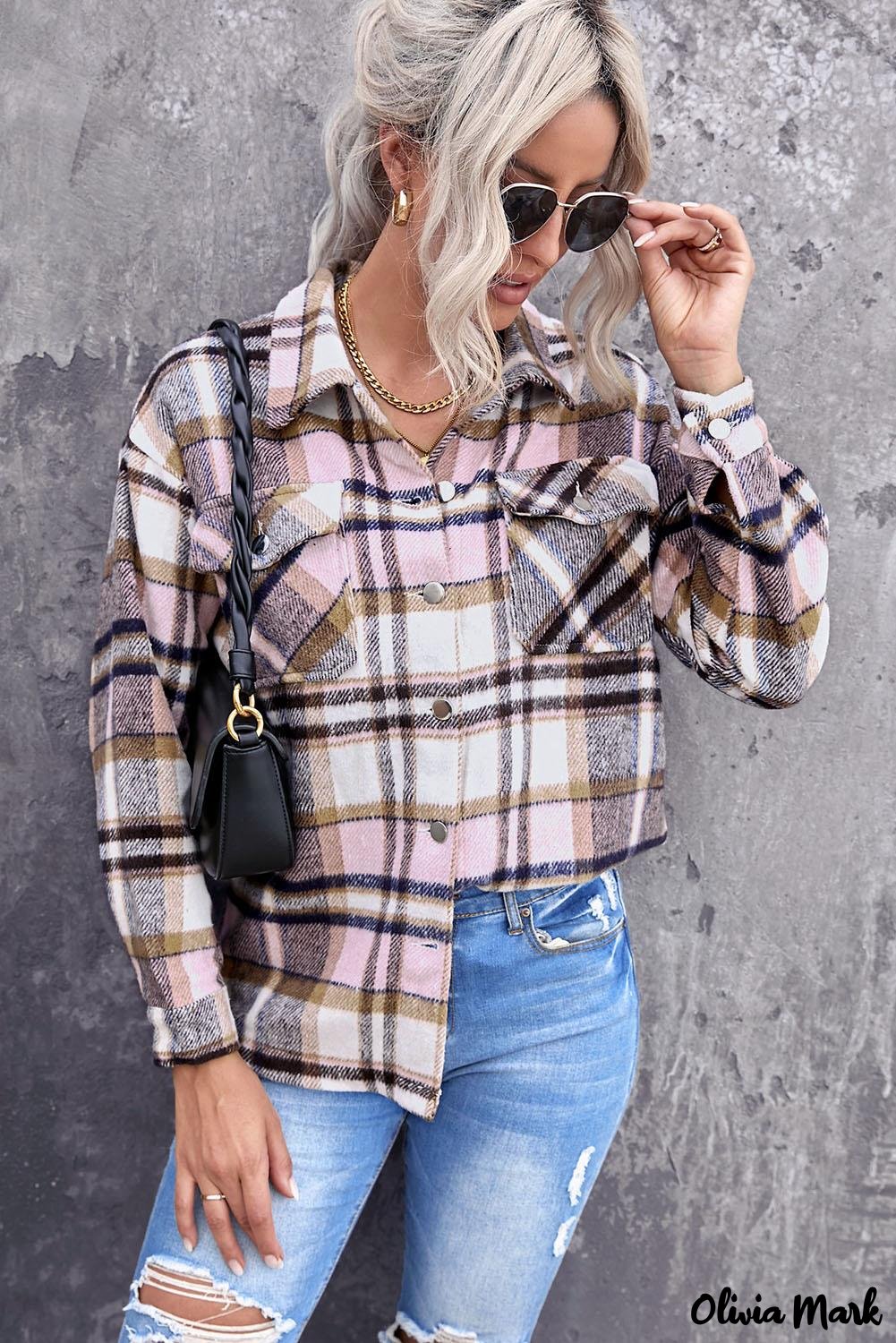 Deanwangkt - Pink Geometric Check Pocket Shirt - Deanwangkt
