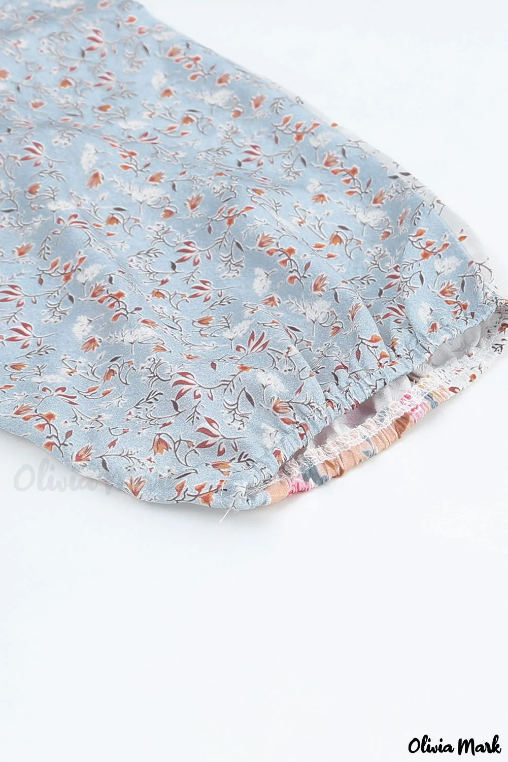 Deanwangkt - Multicolor Floral V-Neck Slip Top - Deanwangkt