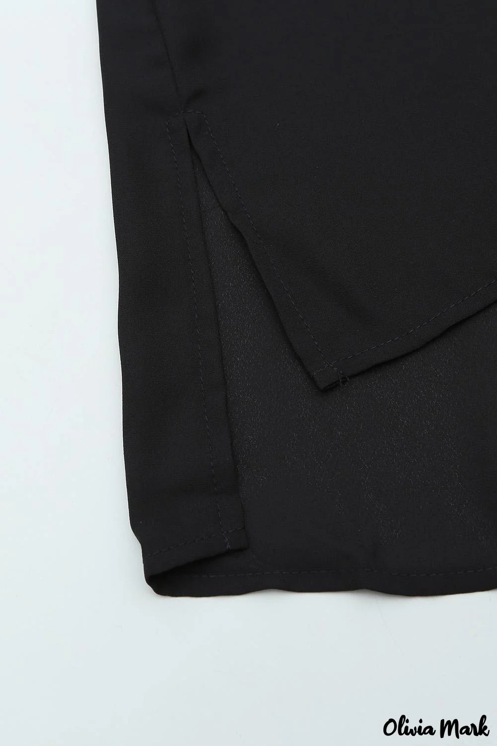 Deanwangkt - Black Polka Dot V-Neck Long Sleeve Blouse - Deanwangkt
