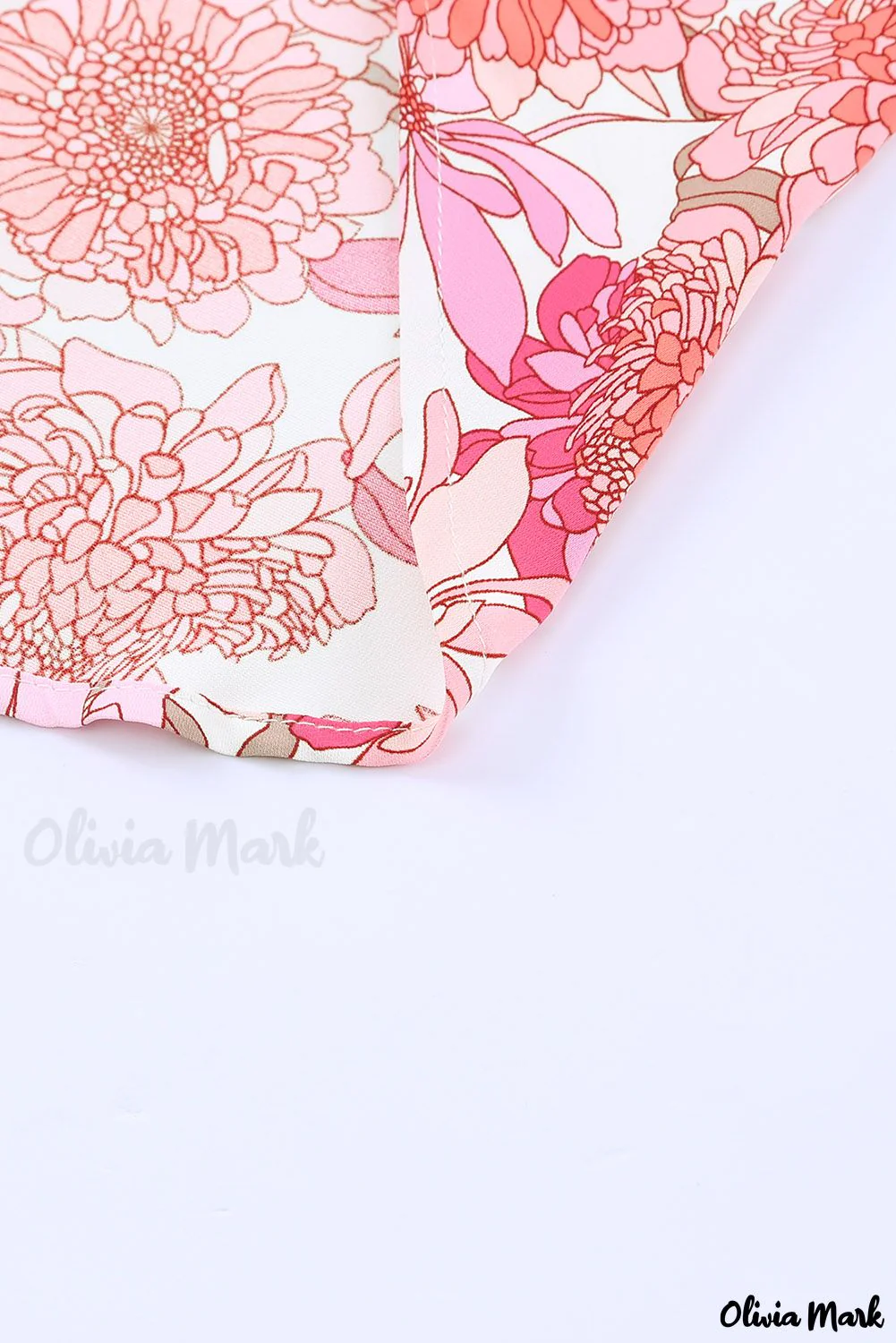 Deanwangkt - Pink floral blouse with balloon sleeves - Deanwangkt