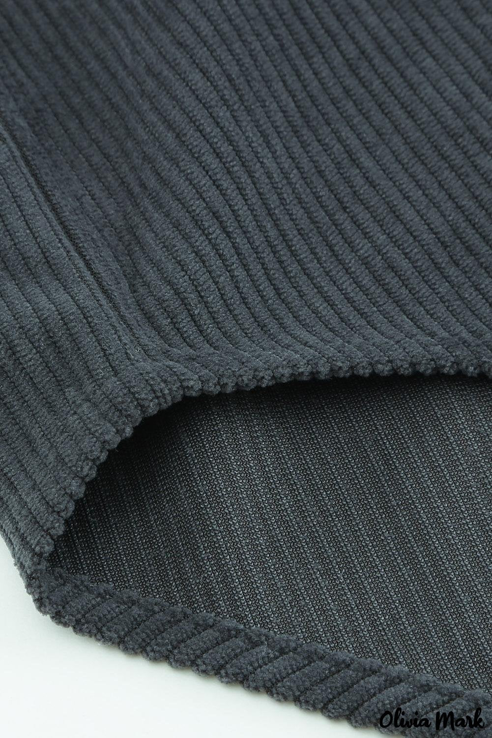 Deanwangkt - Oversized button-up shirt in checked corduroy - Deanwangkt