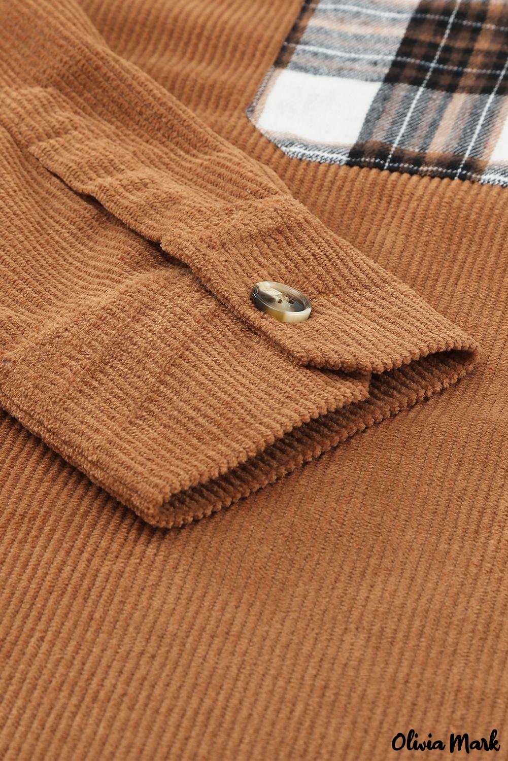 Deanwangkt - Brown Checked Corduroy Shirt - Deanwangkt