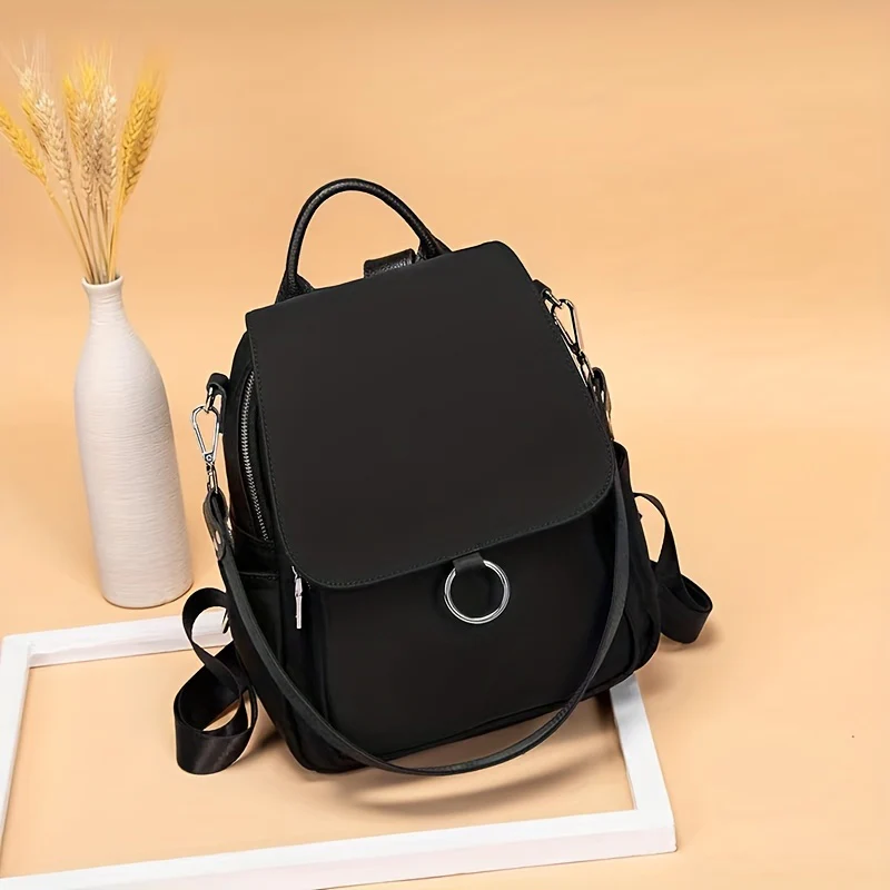 Oxford Female New Fashionable Joker Ms Backpack Backpack Packets Travel Large Capacity Computer Bag - Deanwangkt