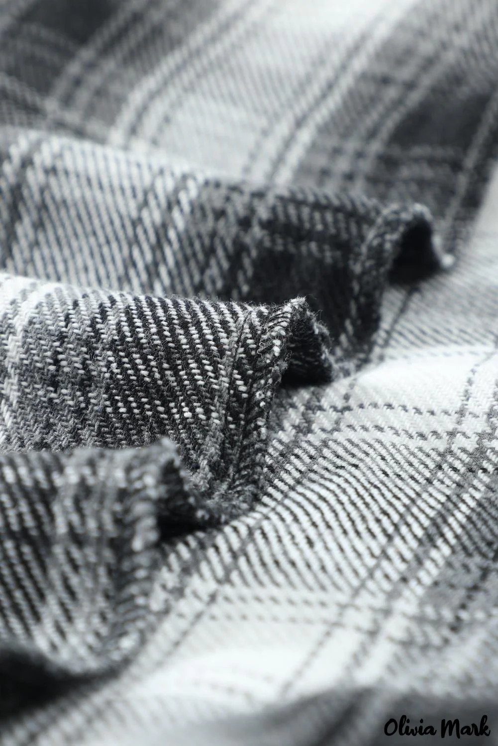 Deanwangkt - Black checked jacket with pockets and buttons - Deanwangkt