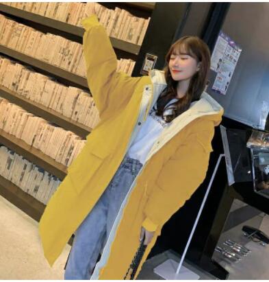 Christmas Gift Deanwangkt New Winter Clothes Korean Version Loose Winter Mid-length Coat Down Padded Coat Padded Jacket Women's Thick Padded Jacket - Deanwangkt