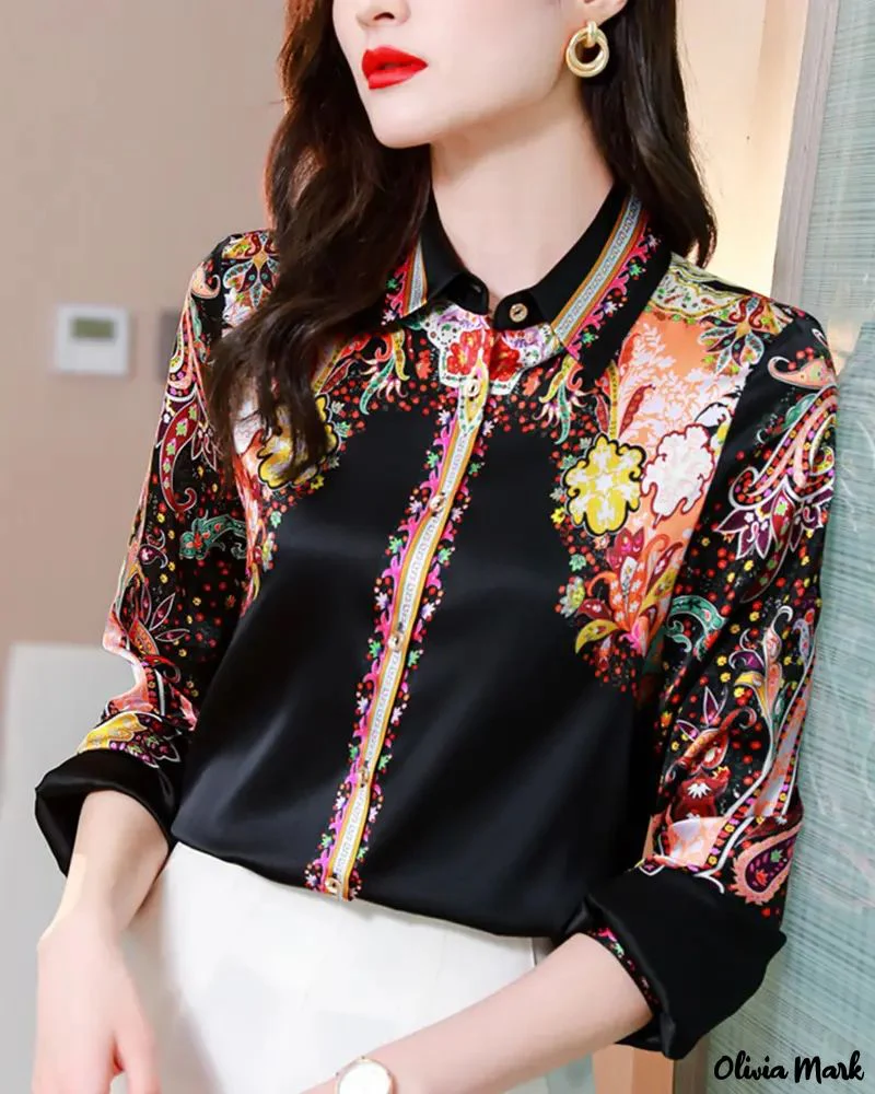 Deanwangkt - Paisley Print Long Sleeve Top - Deanwangkt