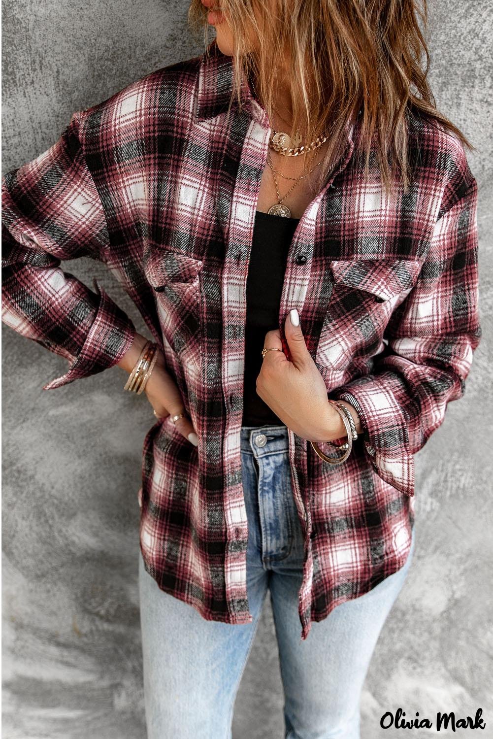 Deanwangkt - Black checked jacket with pockets and buttons - Deanwangkt