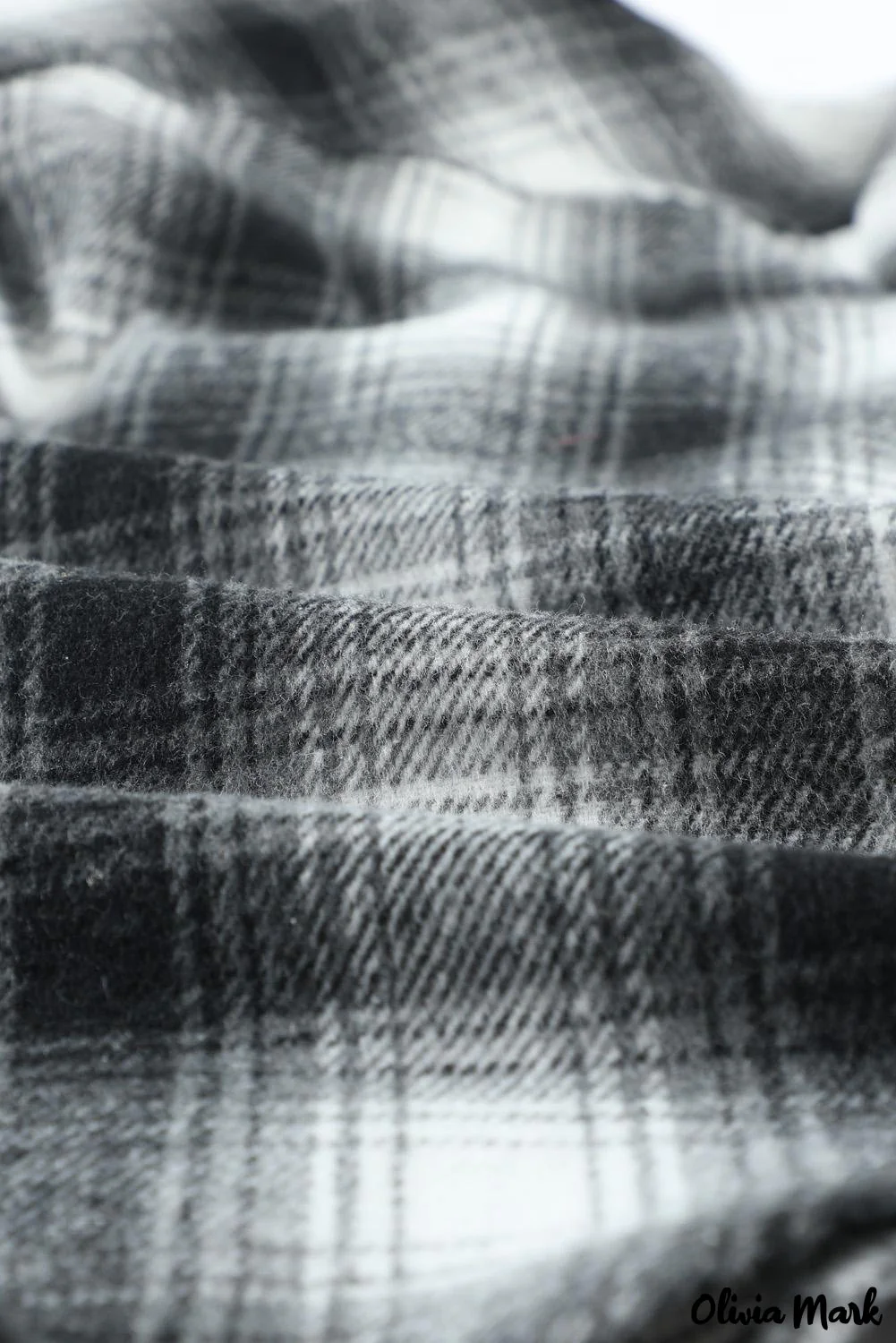 Deanwangkt - Black checked jacket with pockets and buttons - Deanwangkt