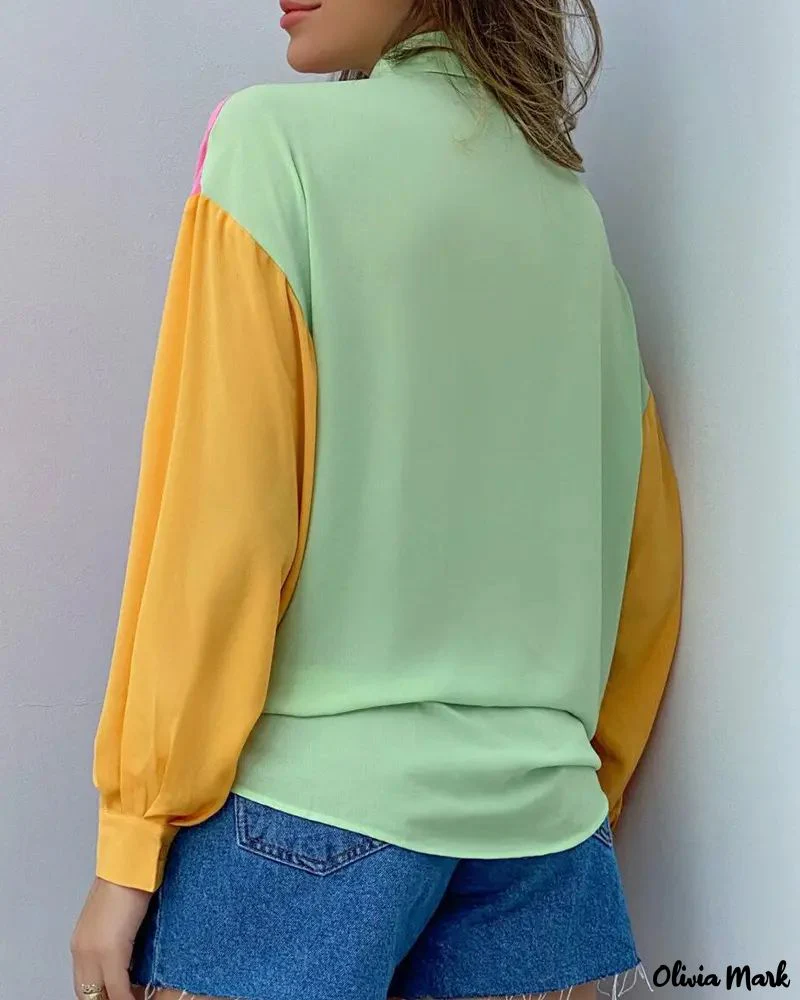 Deanwangkt - Button Front Long Sleeve Shirt - Deanwangkt