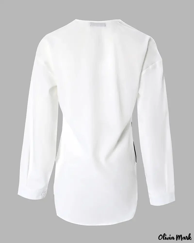 Deanwangkt - Relaxed floral print top with scalloped edges - Deanwangkt