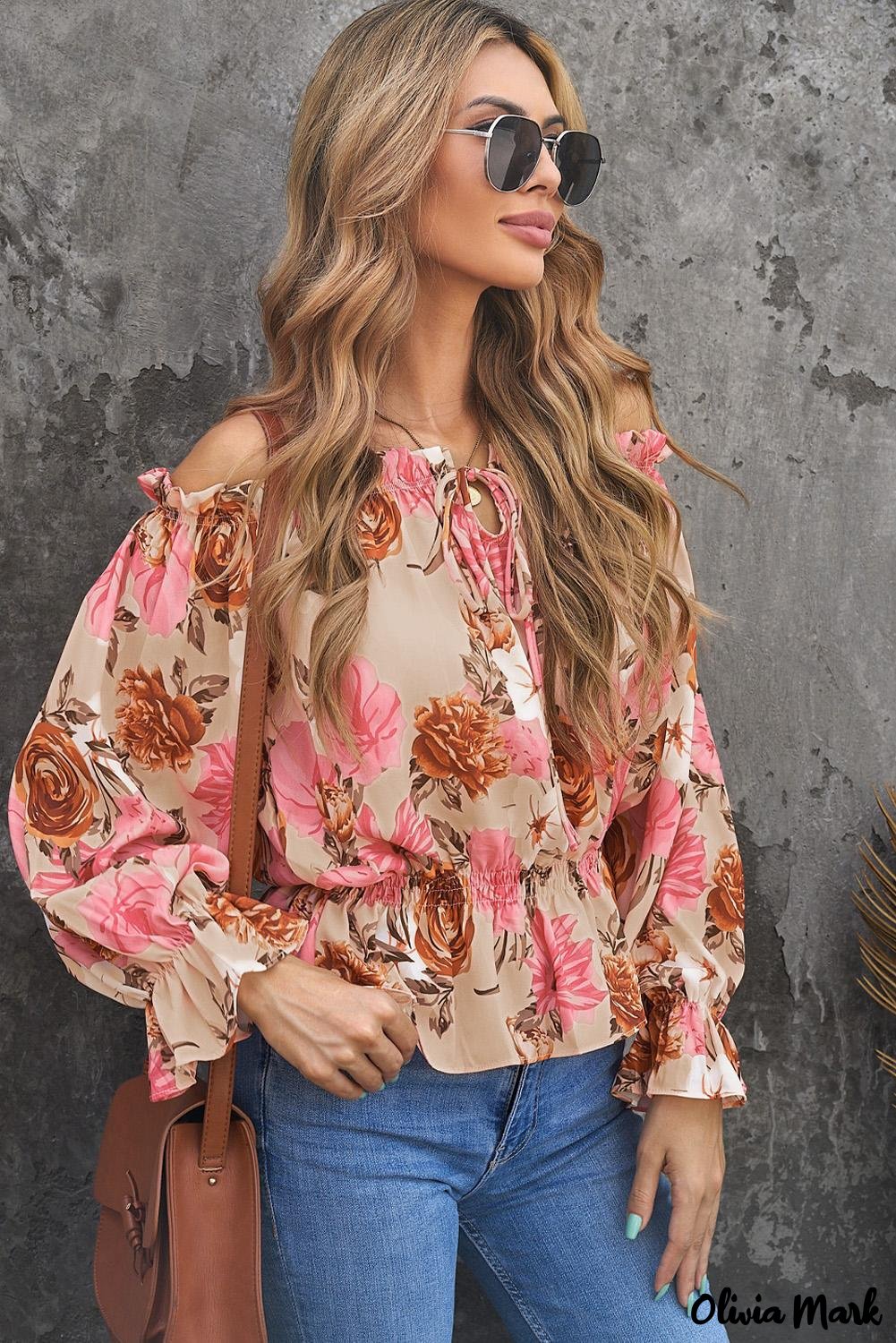 Deanwangkt - Floral off-the-shoulder blouse - Deanwangkt