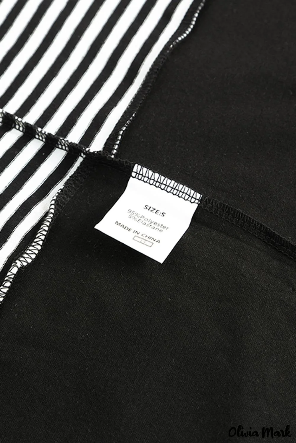 Deanwangkt - Black Leopard Stripe Stand Collar Long Sleeve Blouse - Deanwangkt