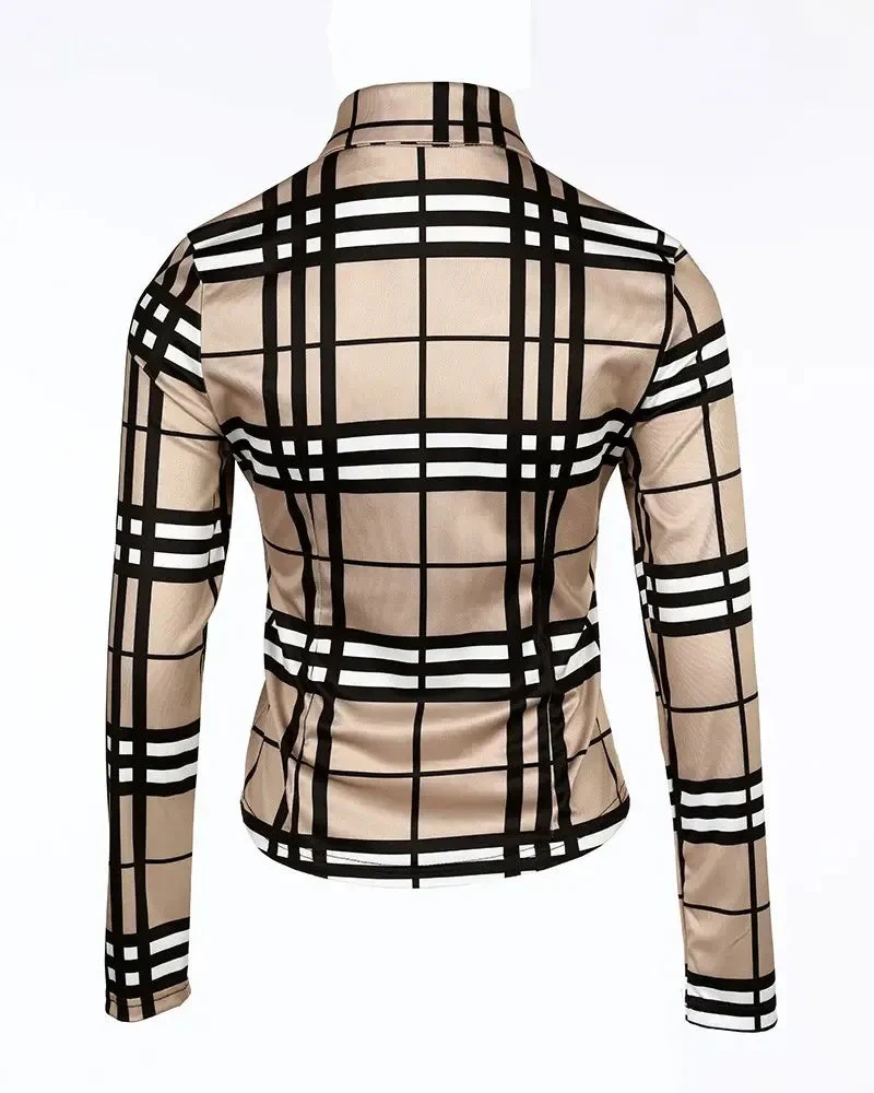 Deanwangkt - Plaid button-up shirt with flap pocket - Deanwangkt