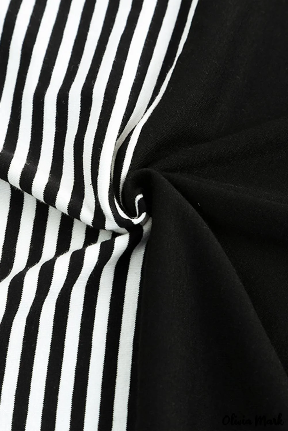 Deanwangkt - Black Leopard Stripe Stand Collar Long Sleeve Blouse - Deanwangkt