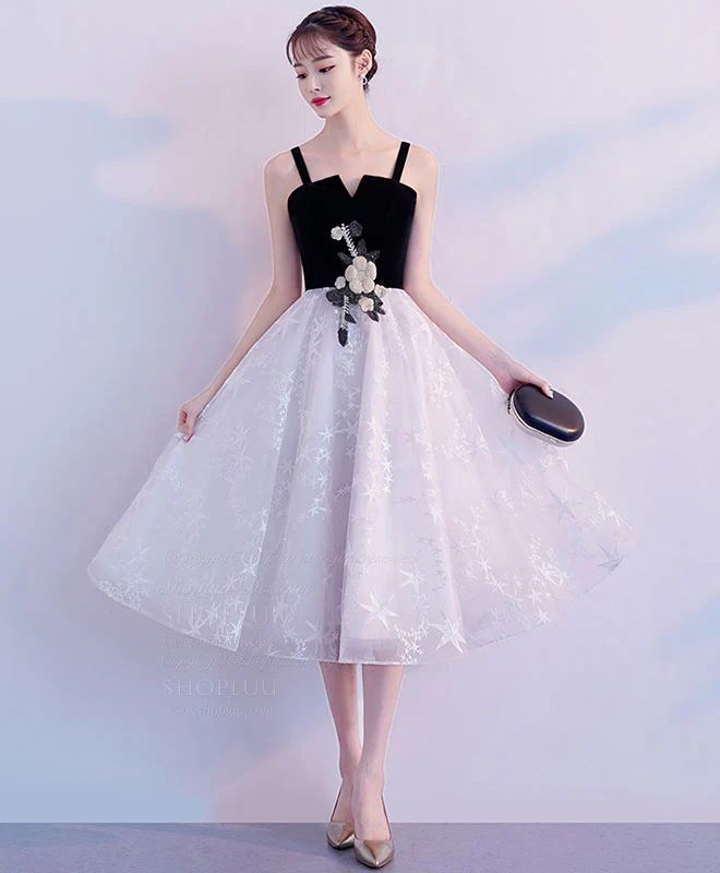 Cute Tulle Lace Short Prom Dress, Tulle Homecoming Dress - Deanwangkt