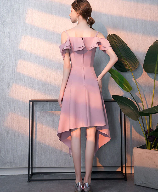 Simple V Neck Short Prom Dress, Homecoming Dress - Deanwangkt