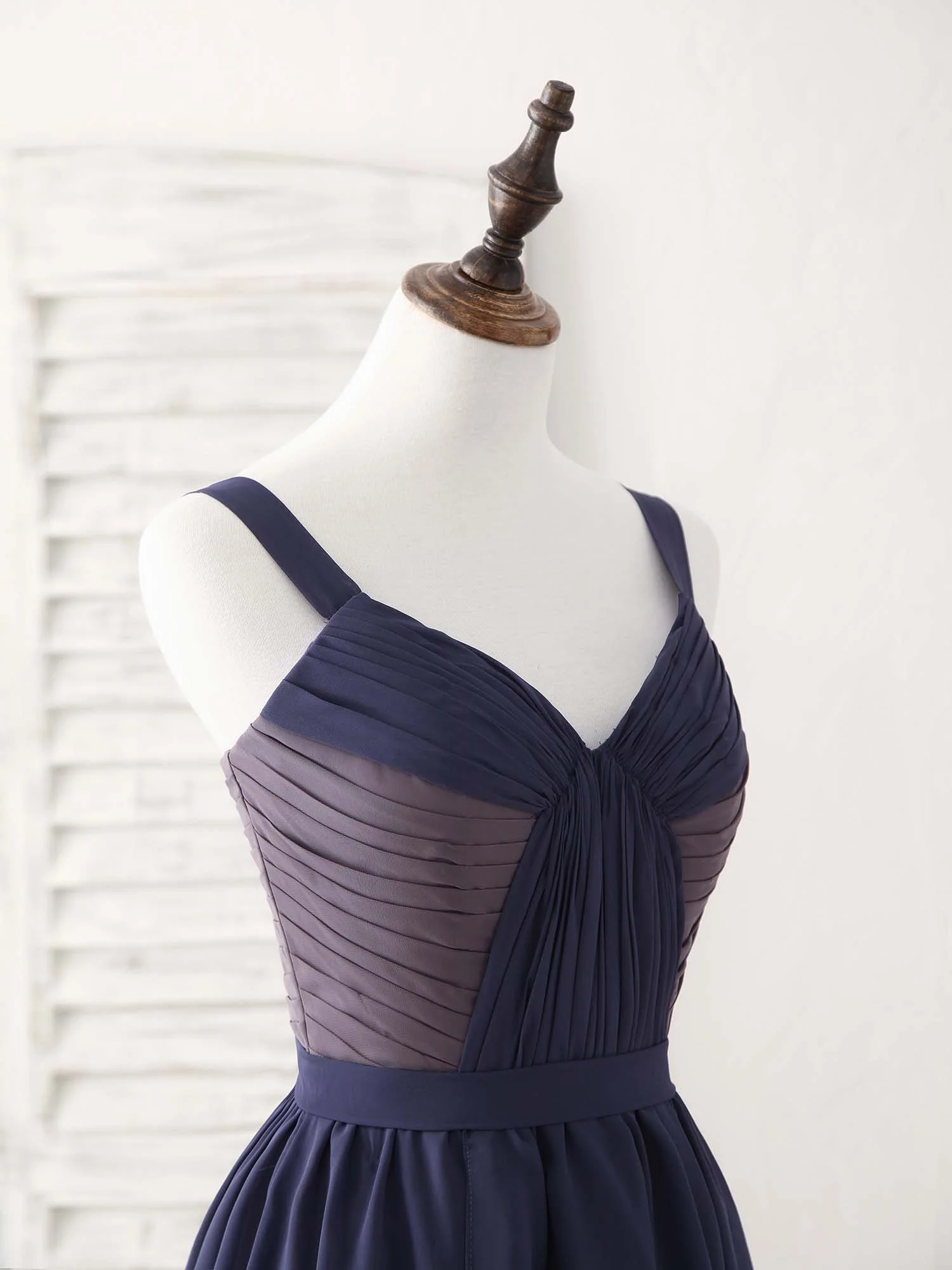 Simple Sweetheart Chiffon Short Prom Dress, Homecoming Dress - Deanwangkt