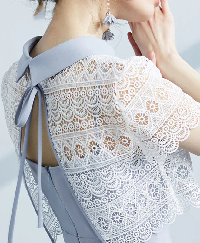 Cute Lace Short Prom Dress, Homecoming Dress, Cocktail Dress - Deanwangkt