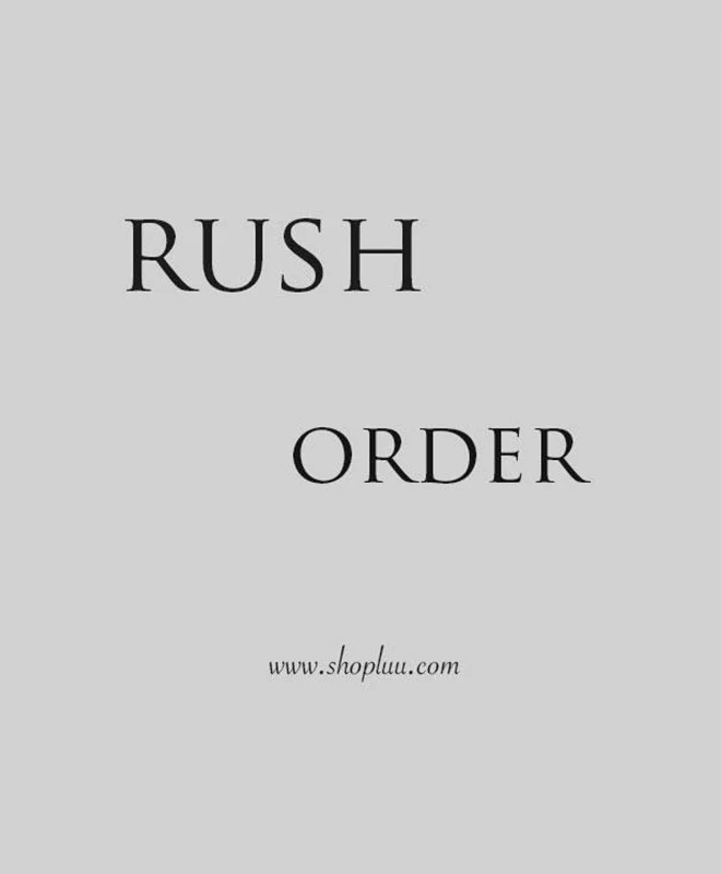 Rush Order (shopluu.com) - Deanwangkt