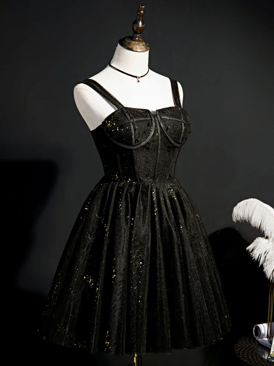 Burgundy Sweetheart Neck Tulle Sequin Short Prom Dress, Puffy Cute Homecoming  Dresses - Deanwangkt