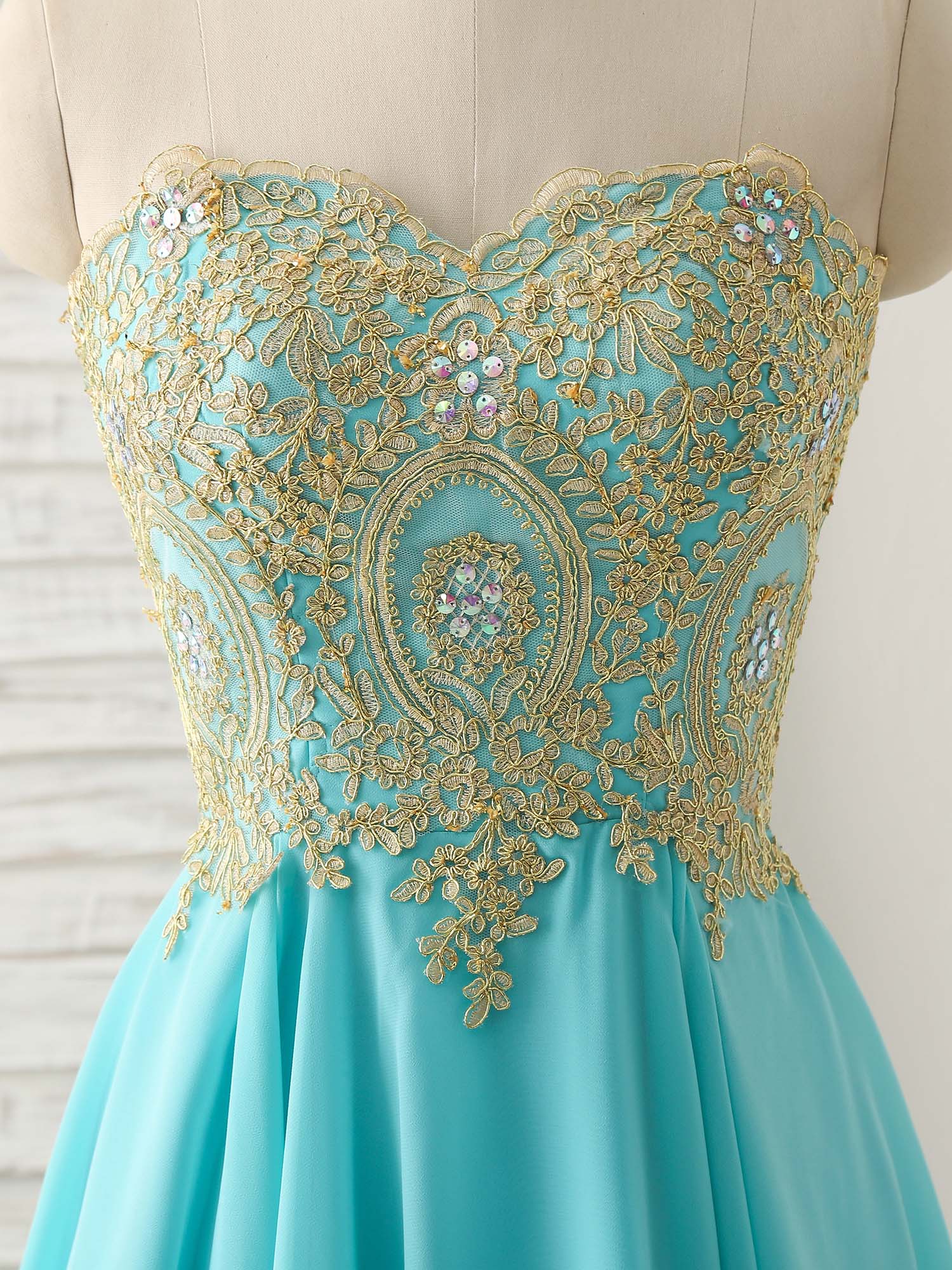 Cute Green Lace Applique Short Prom Dress Green Homecoming Dress - Deanwangkt
