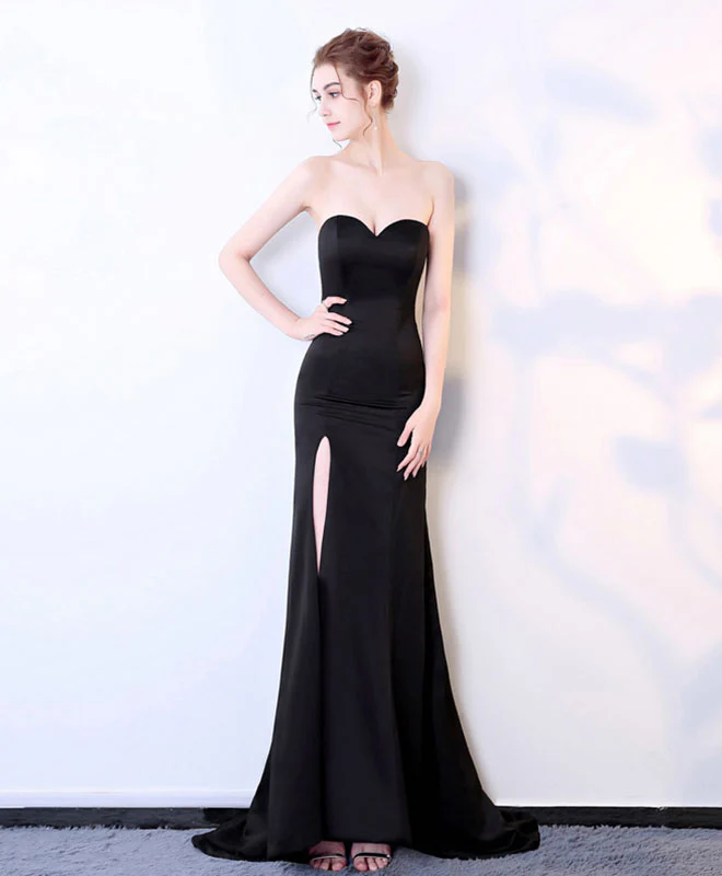 Mermaid Sweetheart Neck Long Prom Dress, Evening Dress - Deanwangkt