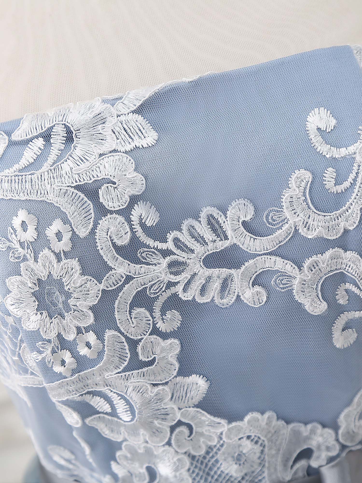 Gray Tulle Lace Short Prom Dress, Gray Tulle Prom Dress - Deanwangkt