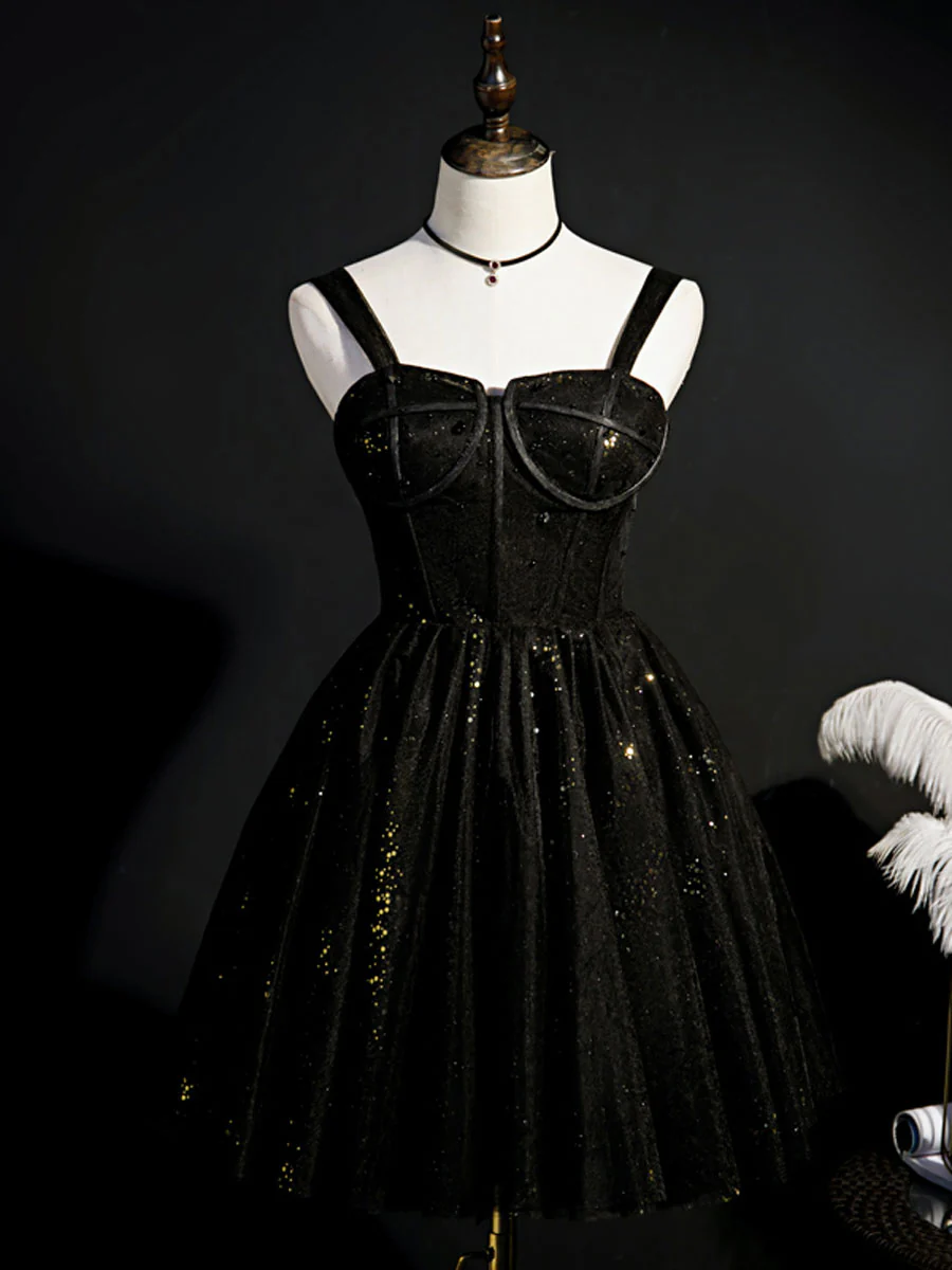 Burgundy Sweetheart Neck Tulle Sequin Short Prom Dress, Puffy Cute Homecoming  Dresses - Deanwangkt