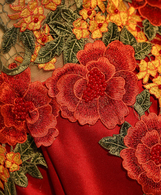 Cute A Line Lace Short Prom Dress, Homecoming Dress - Deanwangkt