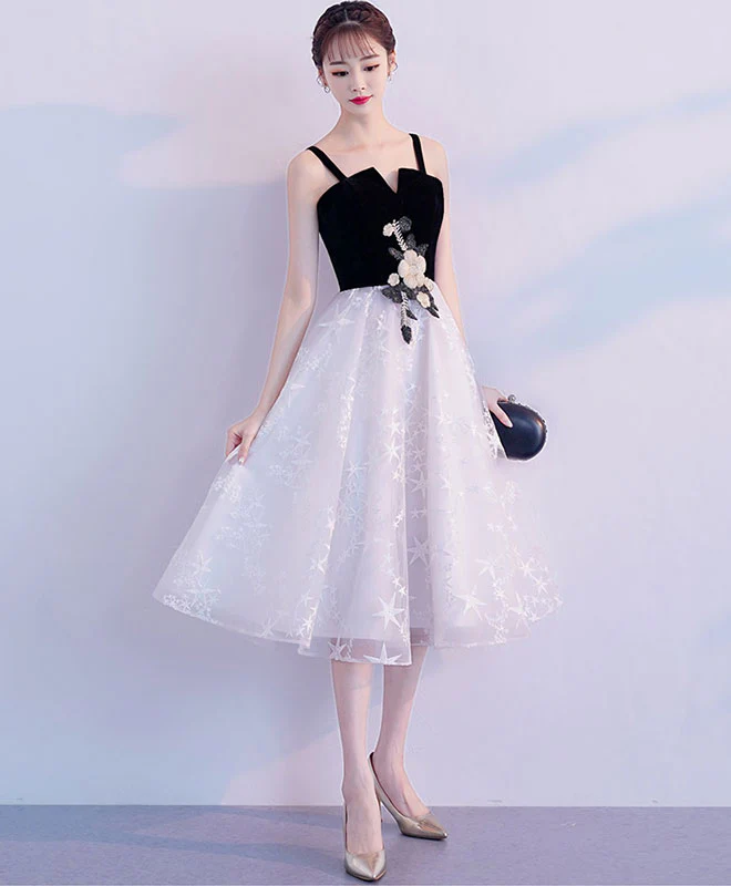 Cute Tulle Lace Short Prom Dress, Tulle Homecoming Dress - Deanwangkt