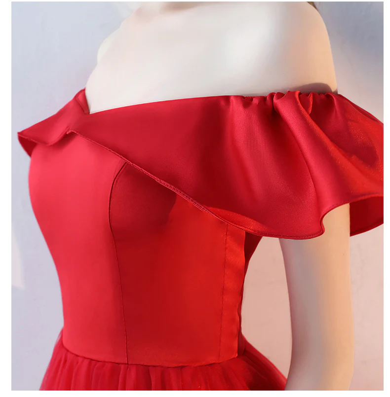 Black Long Prom Dress, Black Long Formal Evening Dress - Deanwangkt