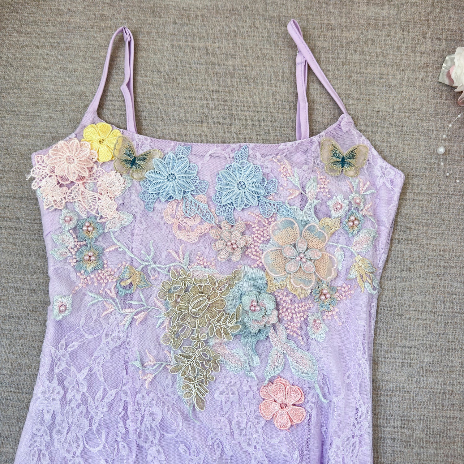 Sexy Mermaid Spaghetti Straps Lace Birthday Party Dress Summer Holiday Outfits For Women DP0132 - Deanwangkt