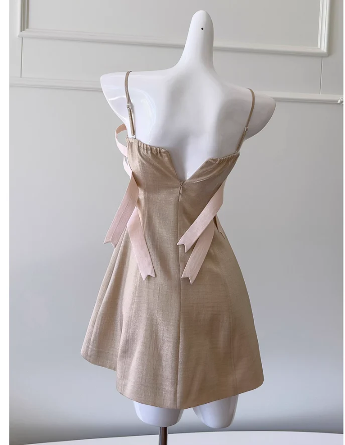 Sexy A line Spaghetti Straps Sequin Short Homecoming Dress Summer Hoco Dresses Cocktail Dress Birthday Outfits DP2302 - Deanwangkt