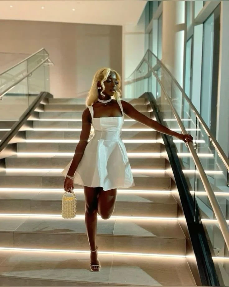 Sexy Ball Gown Square Neckline Short Ivory Summer Birthday Dress Hoco Dress 19th Birthday Outfit Birthday Mini Graduation Dresses DP1037 - Deanwangkt