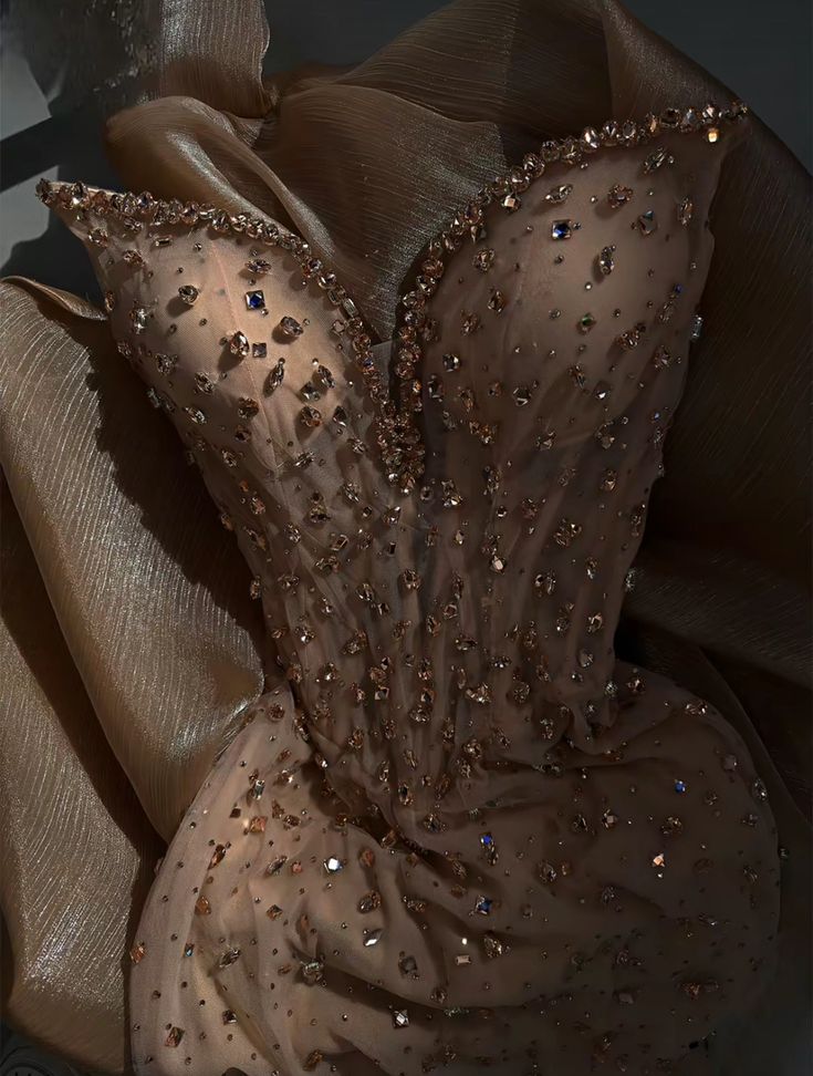 Sexy Mermaid Evening Dress Sweetheart Champagne Sequin Long Prom Dresses Party Dress 20th Birthday Outfits Graduation Dresses DH1862 - Deanwangkt