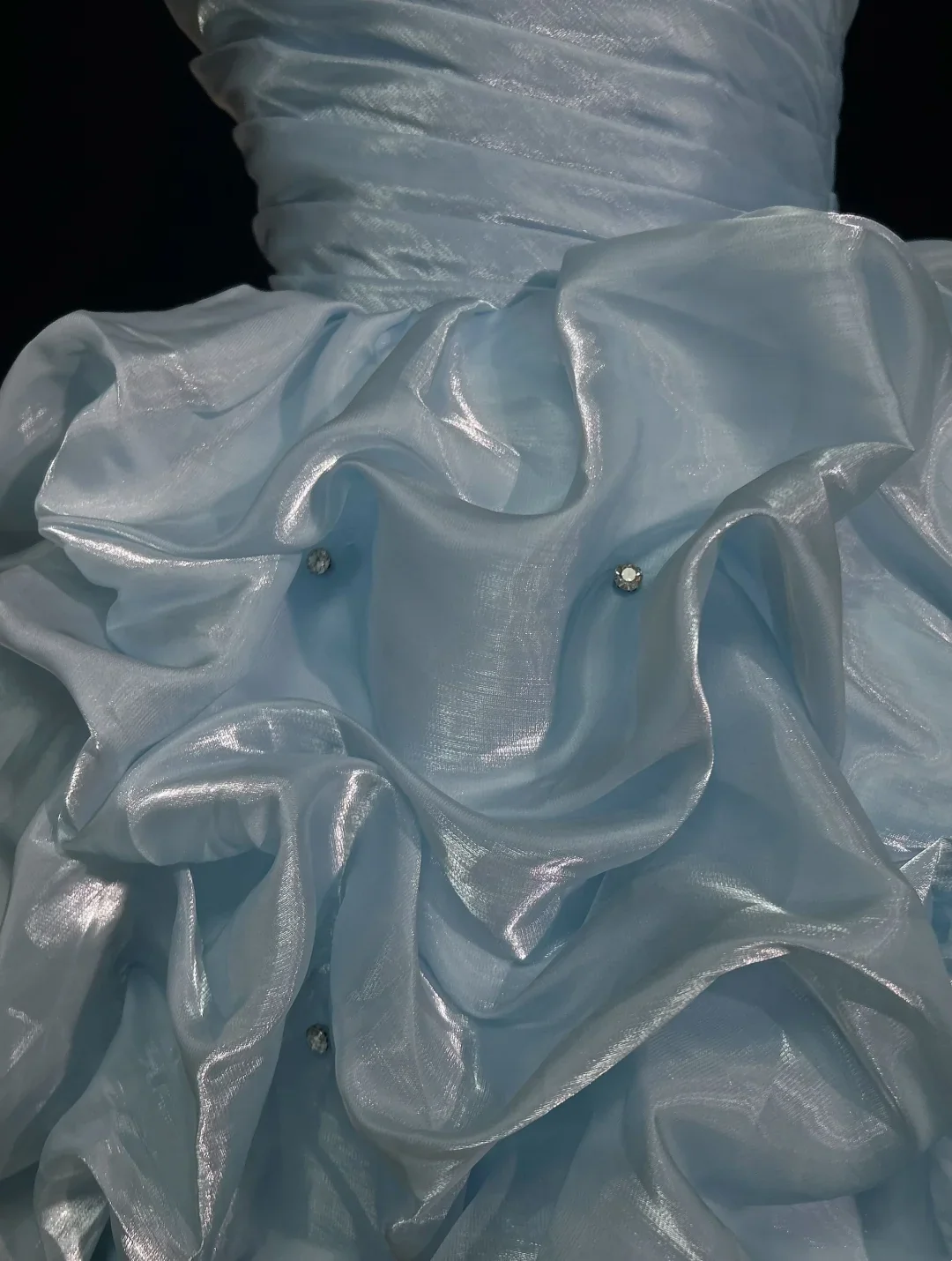 Cute Ball Gown Sweetheart Light Sky Blue Mini Short Formal Homecoming Dresses Party Short Prom Dress Hoco Dresses DH2682 - Deanwangkt