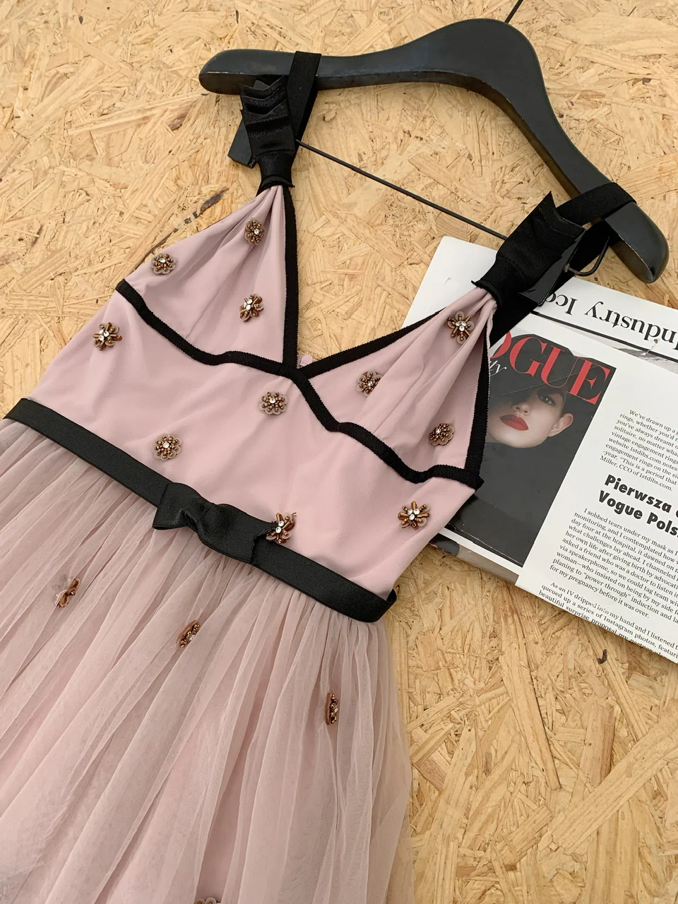 Cute A line Straps Pink Tulle Summer Dress Holiday Party Outfits For Women DP0113 - Deanwangkt