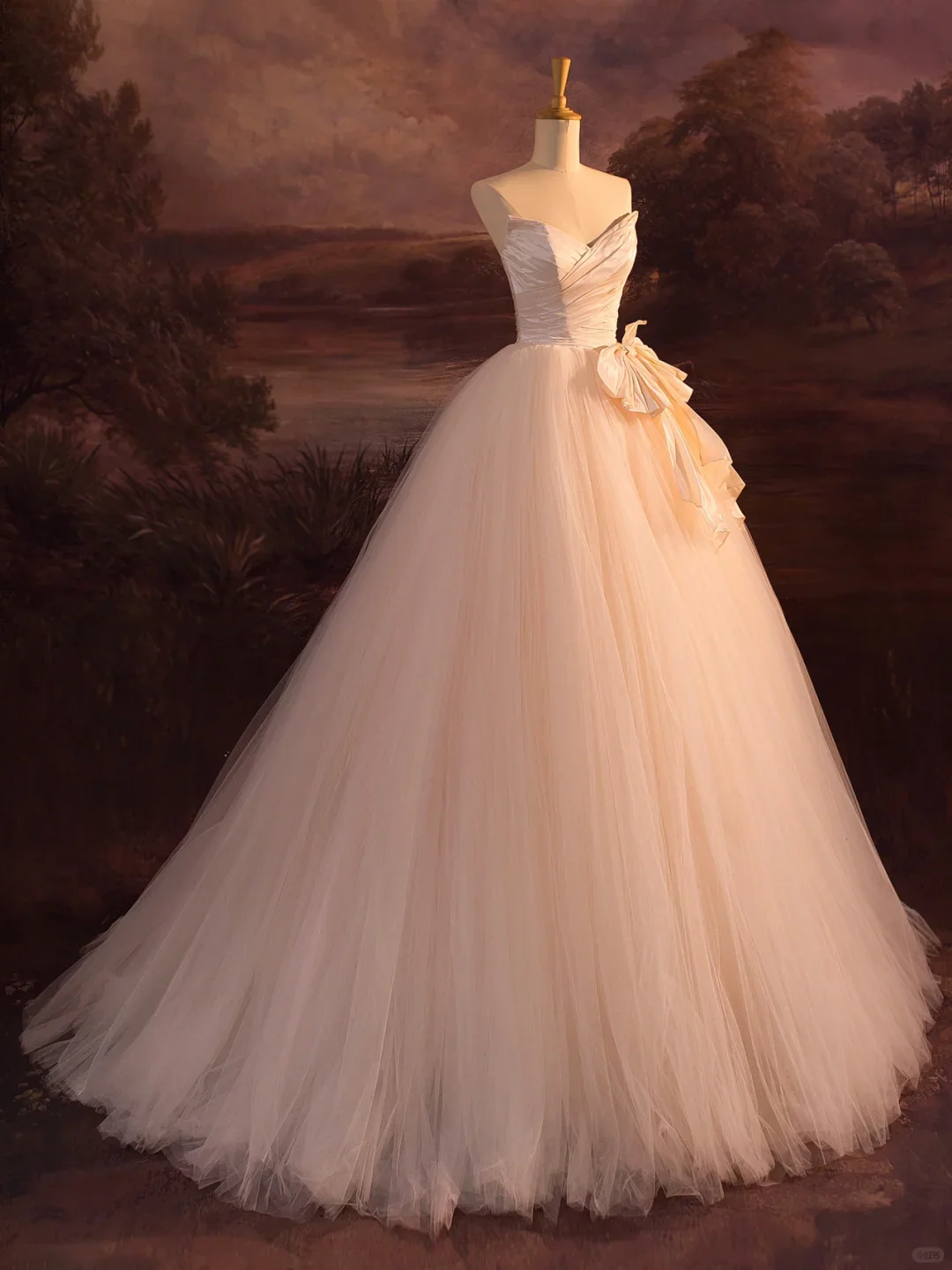 Elegant Wedding Dress Ball Gown Sweetheart Sleeveless Tulle Long Wedding Dresses Bride Dress Bridal Gowns DH408 - Deanwangkt