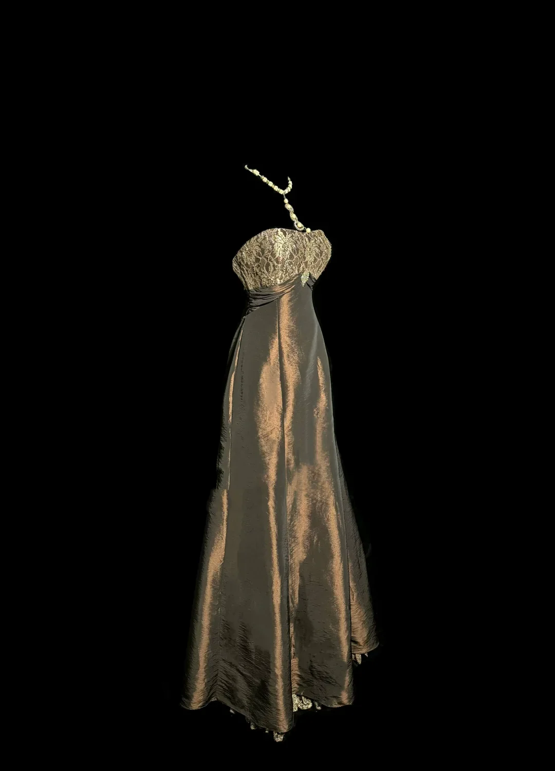 Vintage Mermaid Strapless Mother Of Bride Dress Taffeta Party Gown Floor Length For Summer Women Wedding W832 - Deanwangkt