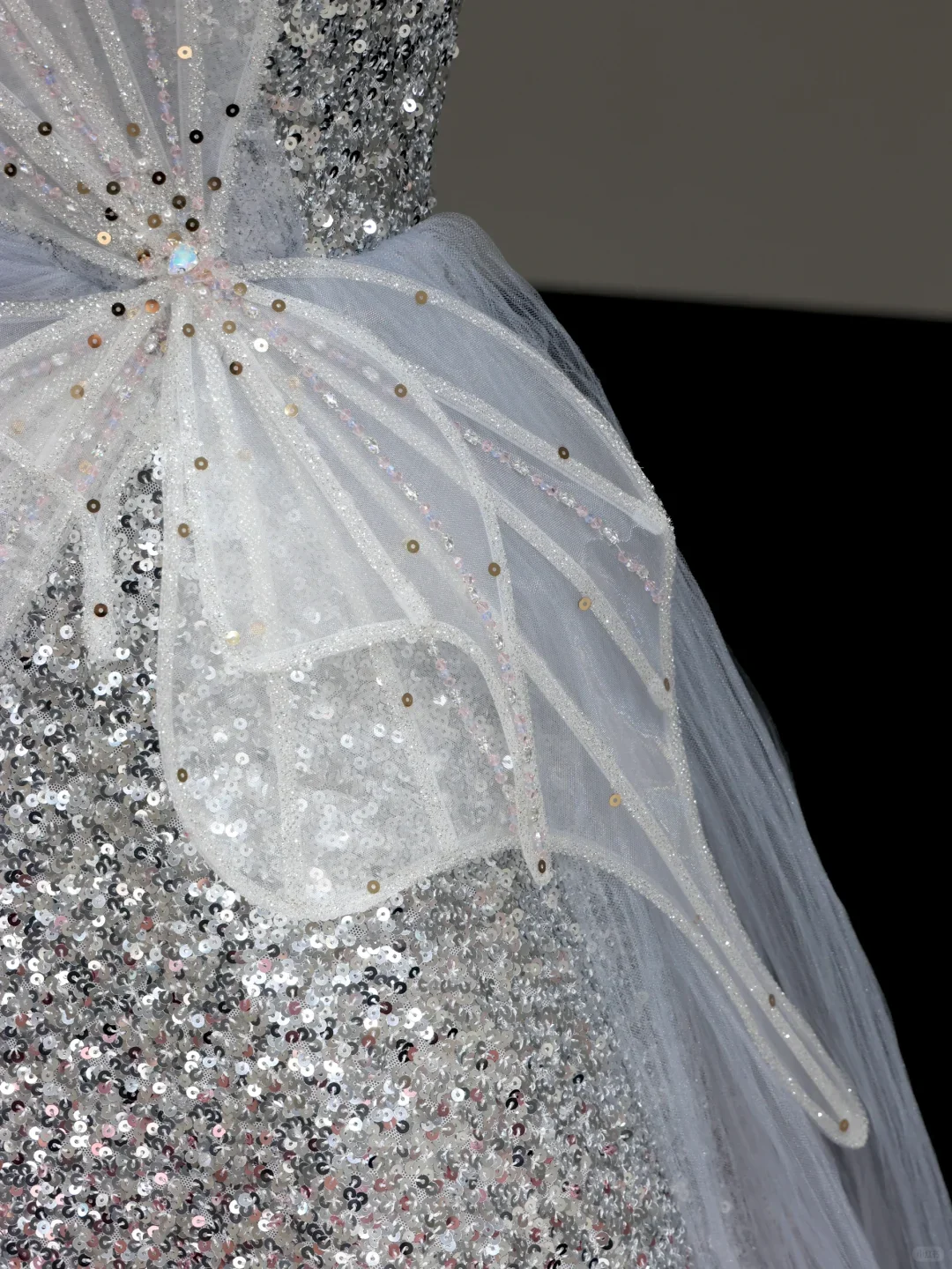 Elegant Glamour Ball Gown Sweetheart Sequin Silver Red Prom Dress Party Dress Evening Dresses DP887 - Deanwangkt