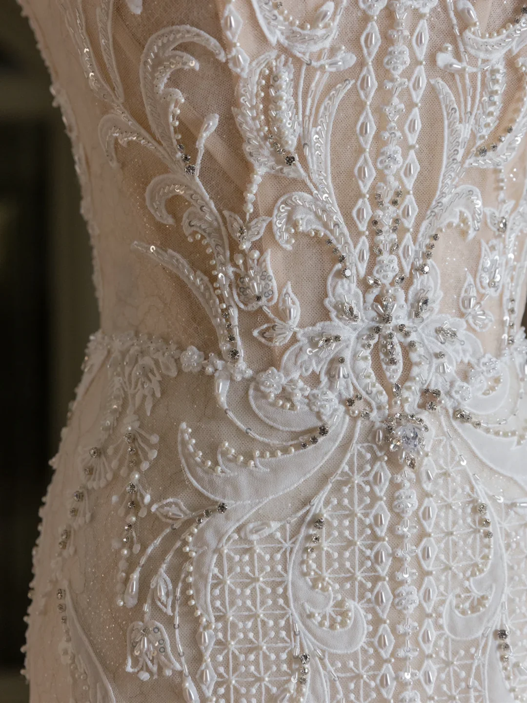 Classic Wedding Gown Bridal Dress Mermaid Square Neck Lace Tulle Wedding Dress Long Wedding Dresses Modest Wedding Gowns DH2072 - Deanwangkt