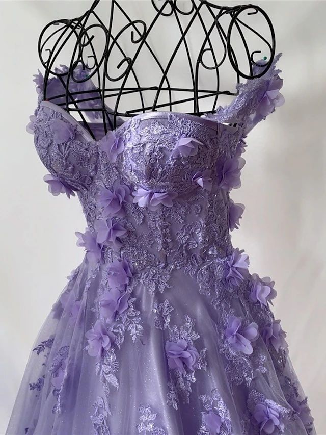 Sexy A-Line Prom Dresses Elegant Dress Formal Sweep/Brush Train Sleeveless Sweetheart Tulle with Pleats Sequin Appliques DP305 - Deanwangkt