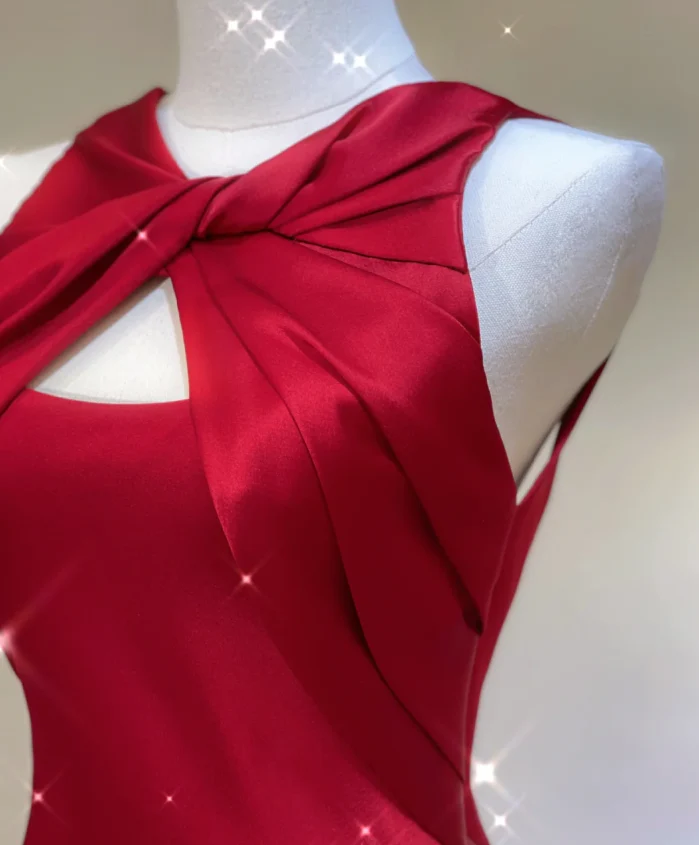 Pretty A Line Scoop Long Red Prom Dresses Graduation Dress High School Classy Evening Dresses DP413 - Deanwangkt