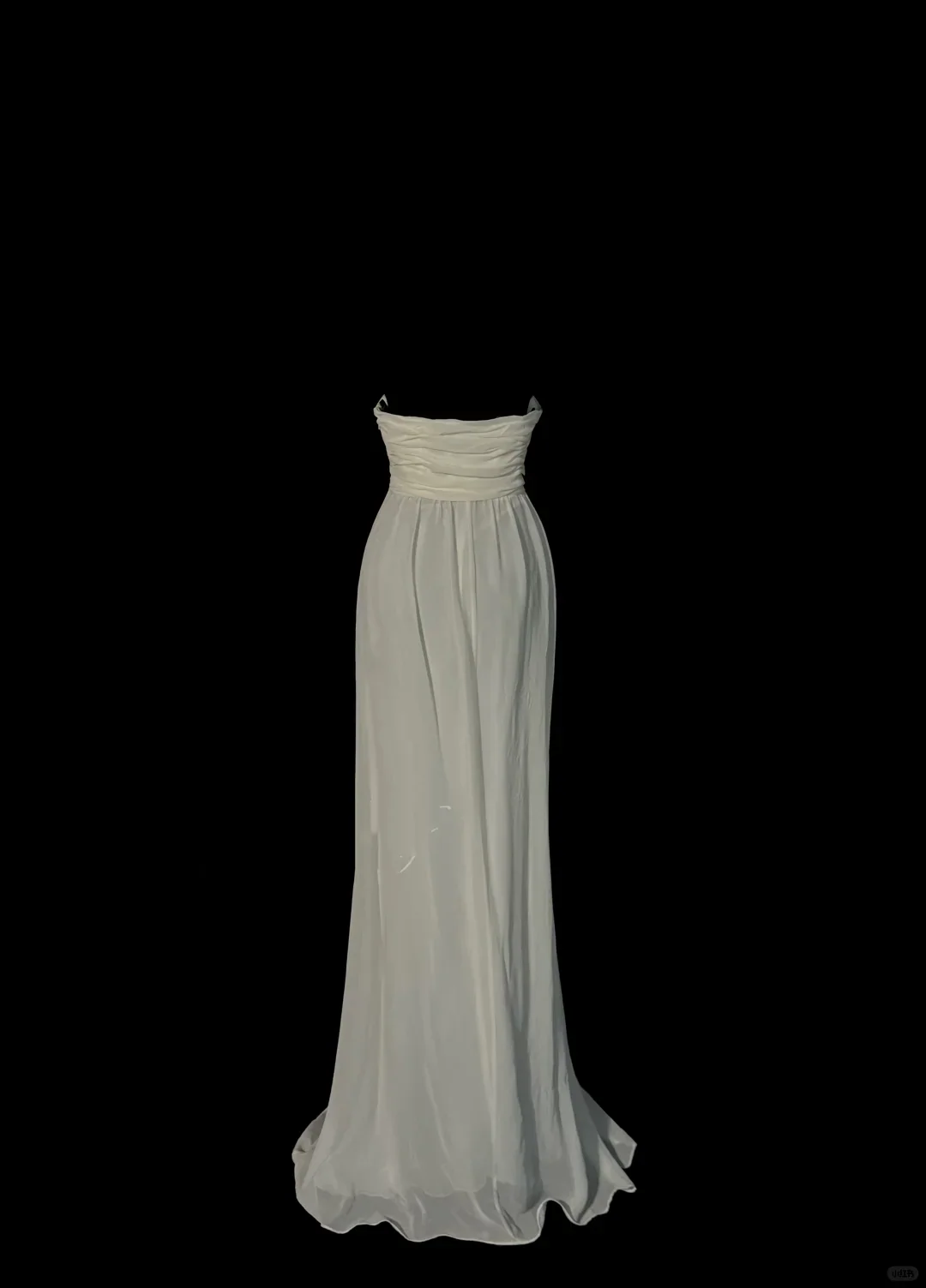 Classy Elegant A line Halter White Chiffon Sleeveless Long Prom Dresses H2968 - Deanwangkt