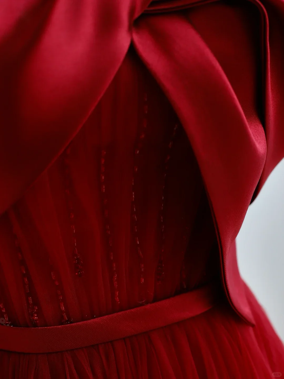 Elegant Glamour Ball Gown Strapless Burgundy Tulle Prom Dress Party Dress Evening Dresses DP1509 - Deanwangkt