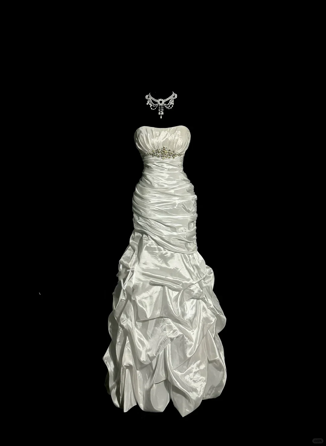 Vintage Bridal Gown Mermaid Sweetheart Ivory Floor Length Wedding Dresses Minimalist Bridal Gowns DP1840 - Deanwangkt