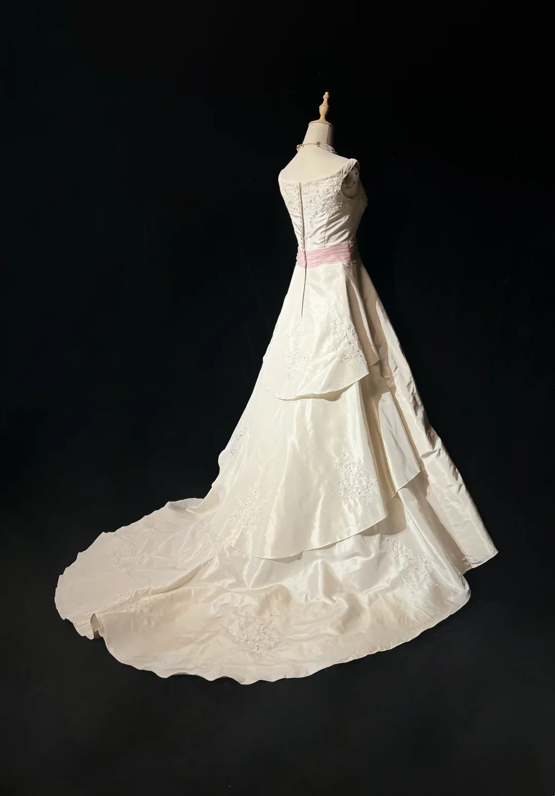 Vintage Bridal Gown 1960s Ball Gown Off The Shoulder Ivory Long Summer Autumn Wedding Dresses Elegant Bridal Gowns DH668 - Deanwangkt